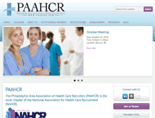Tablet Screenshot of paahcr.com